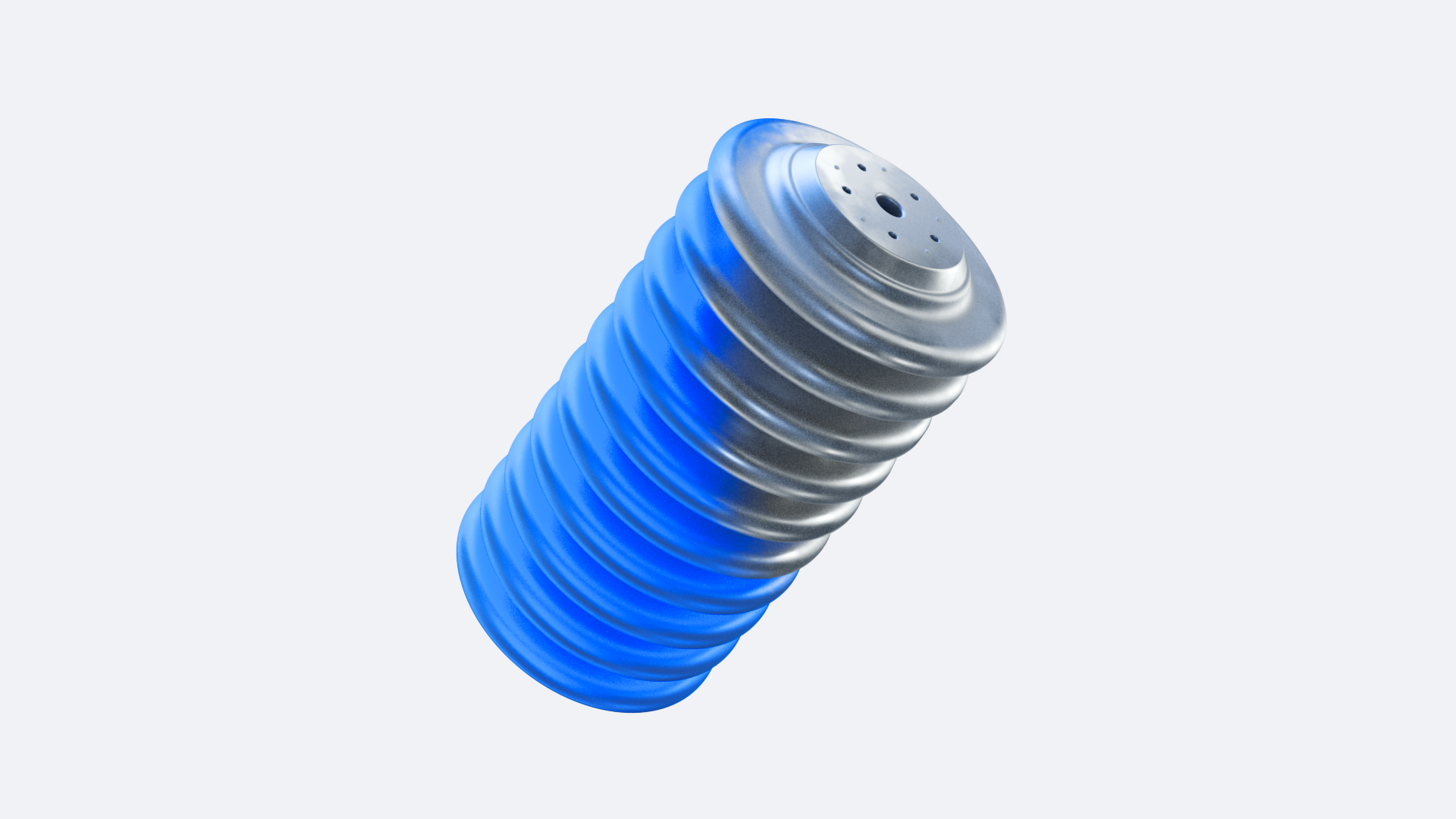 Metal Meister bushing product with blue energy