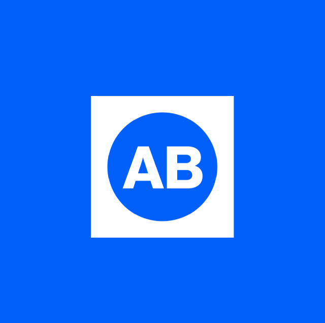 Blue Allied Bolt Logo